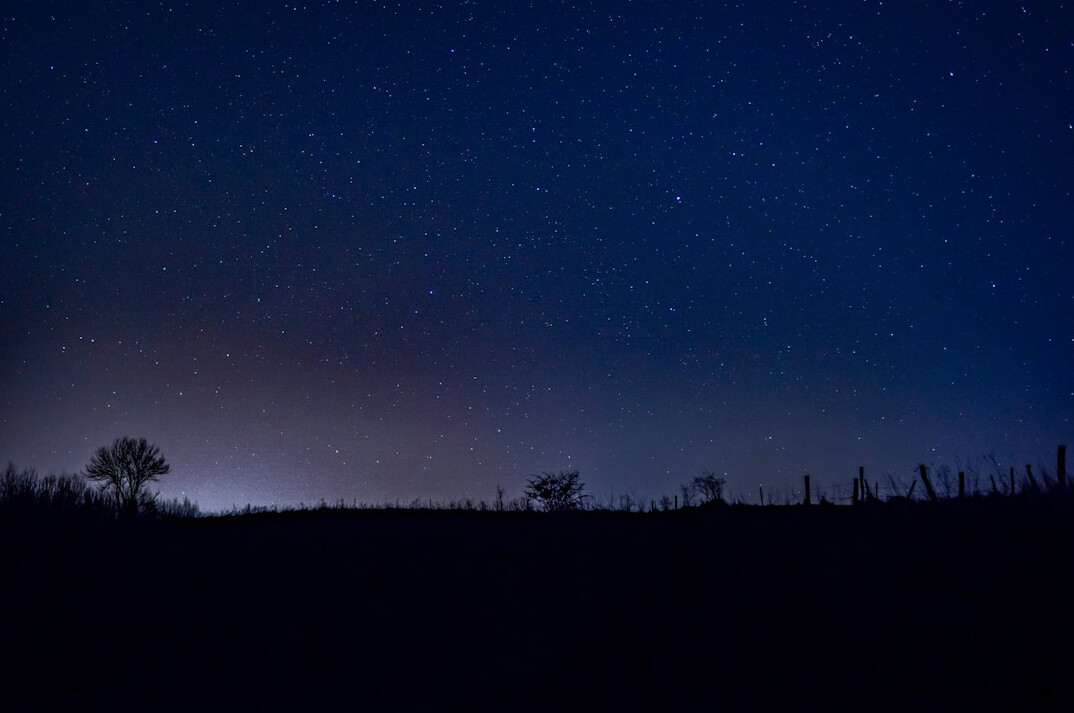 dreamy night sky