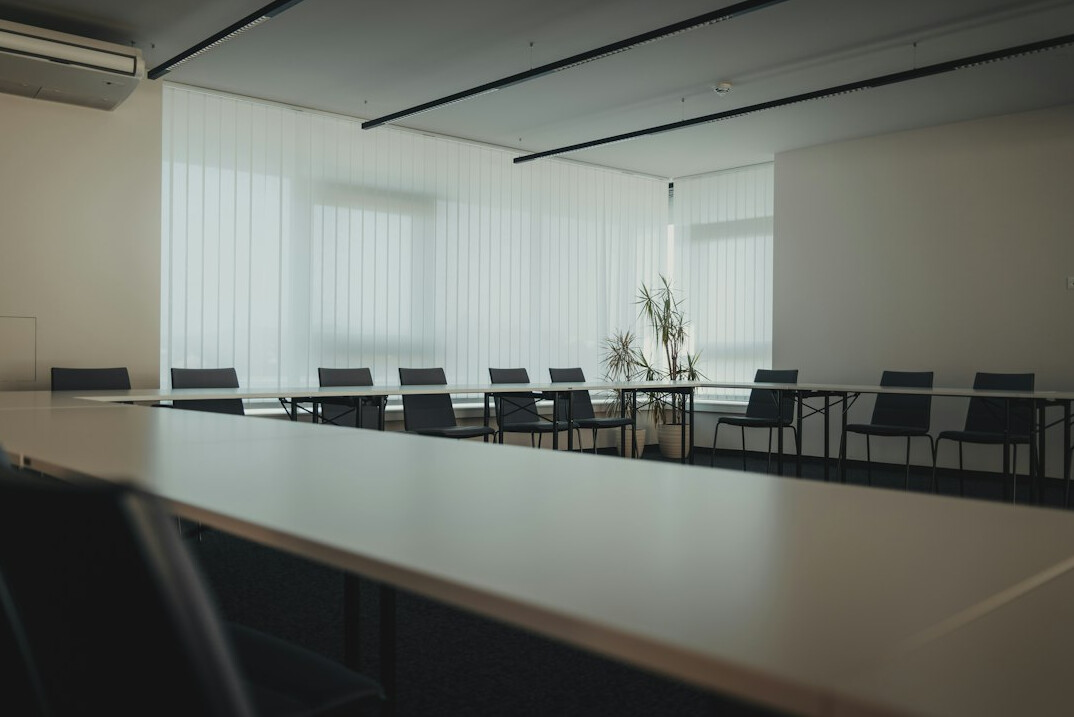business meeting table